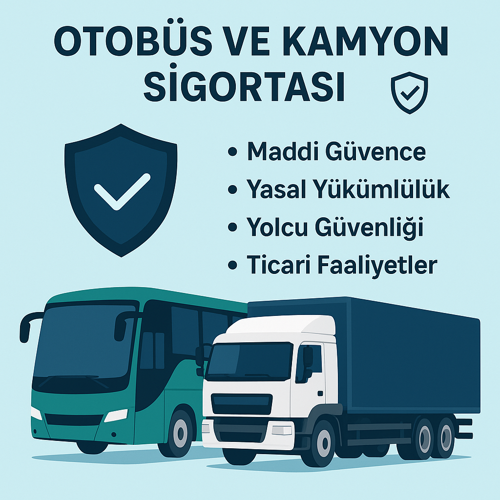 Otobüs ve Kamyon Sigortası Nedir?
